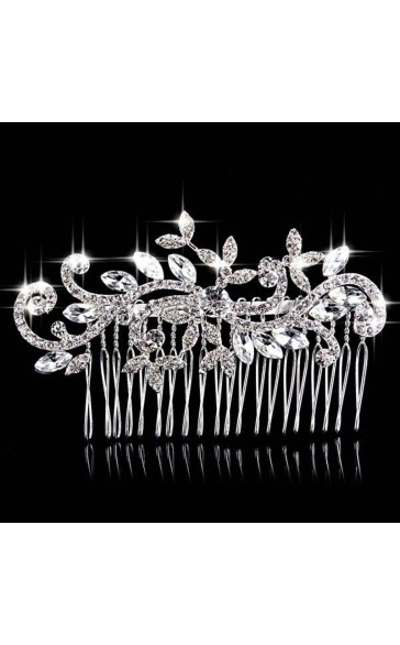 Combs & Barrettes/Headpiece Beautiful With Rhinestone