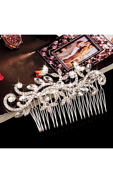 Combs & Barrettes/Headpiece Beautiful With Rhinestone